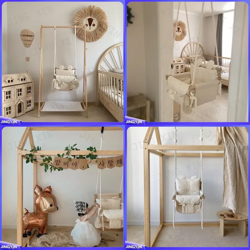Baby Nursery Rocking Chair - Custom for Baby Hanging Cradle Indoor