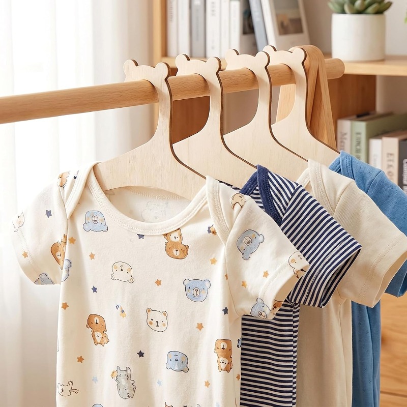 Baby Clothes Rack Cute Bear Wo - Baby Nursery Hangers ulasan dan harga