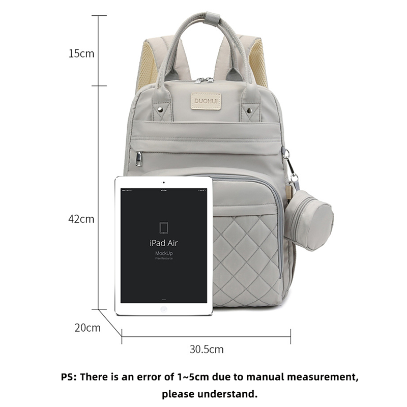 PANGDUBE 3pcs/set Mom Dad Back - Baby Nursery Backpack ulasan dan harga