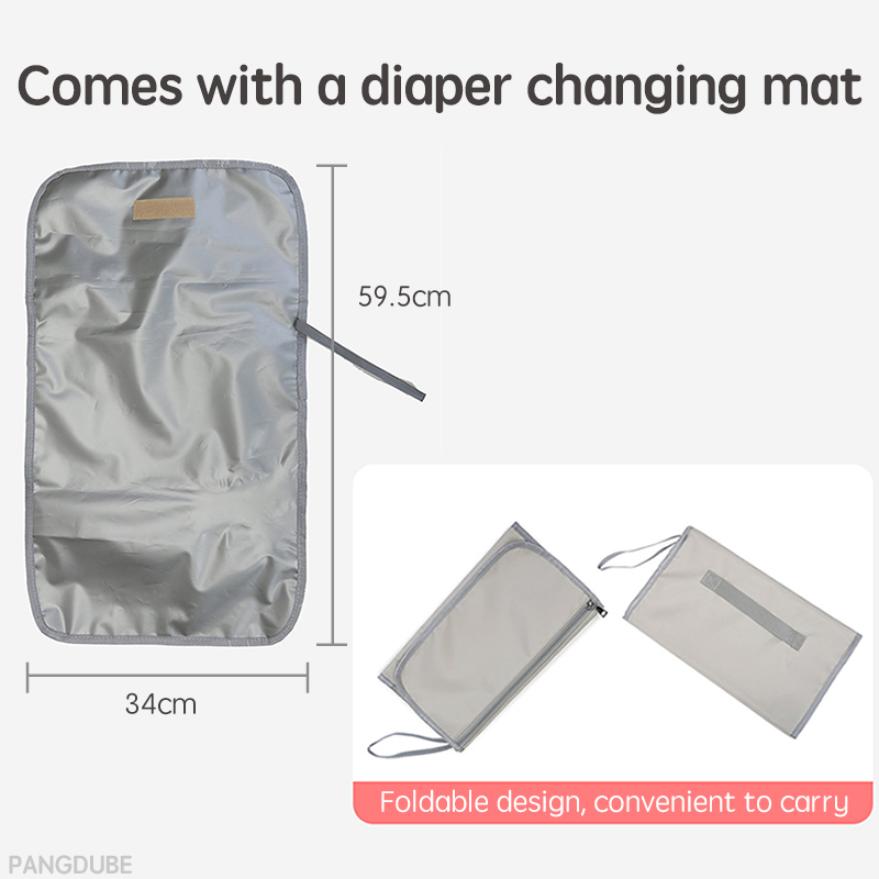 PANGDUBE 3pcs/set Mom Dad Back - Baby Nursery Backpack ulasan dan harga