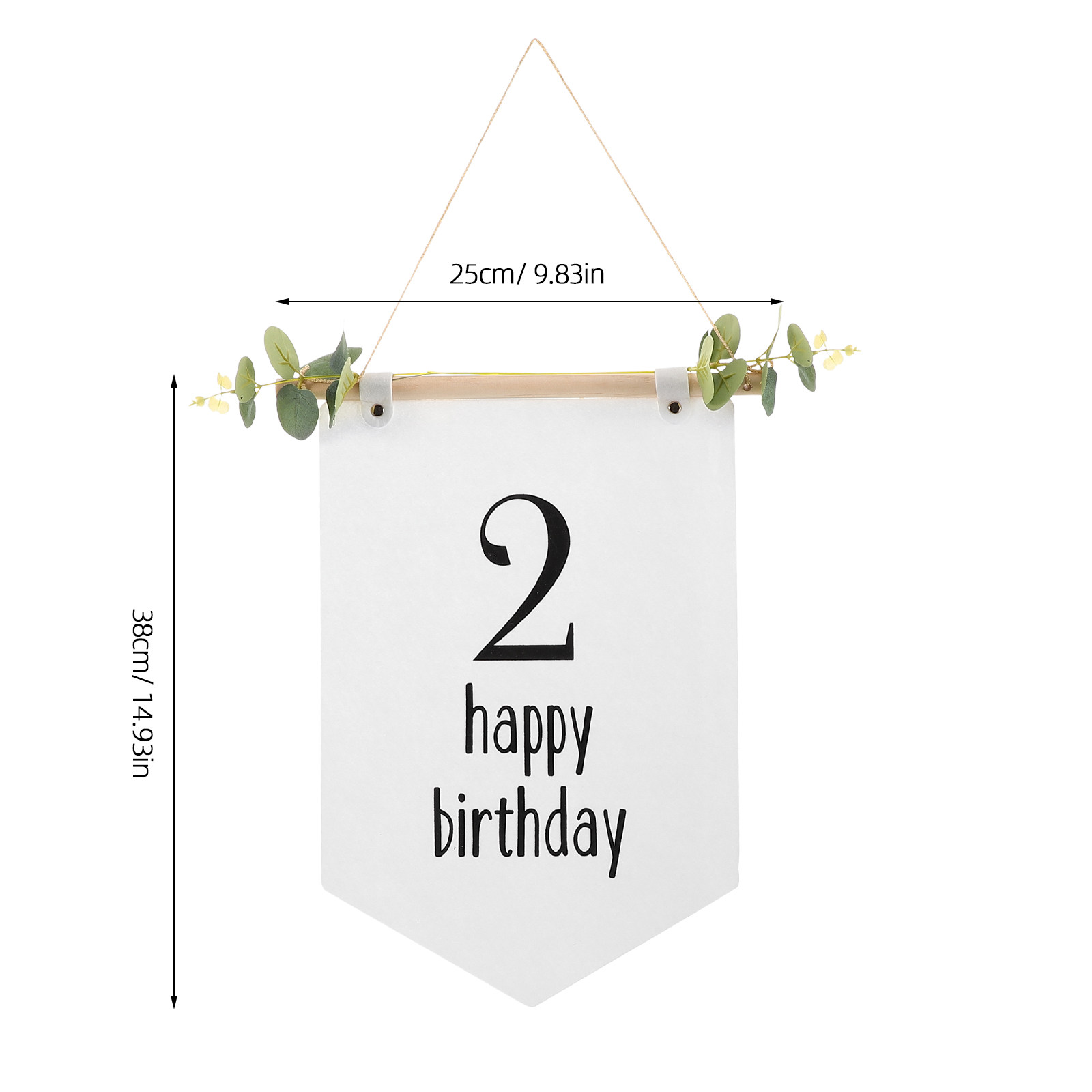 Felt Birthday Banner Baby Show - Baby Nursery Mountain Theme ulasan dan harga