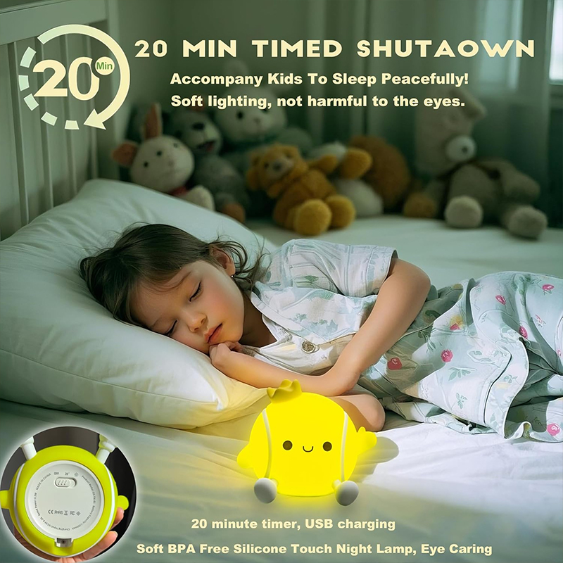 Cute Tennis Night Light Silico - Baby Nursery Table ulasan dan harga