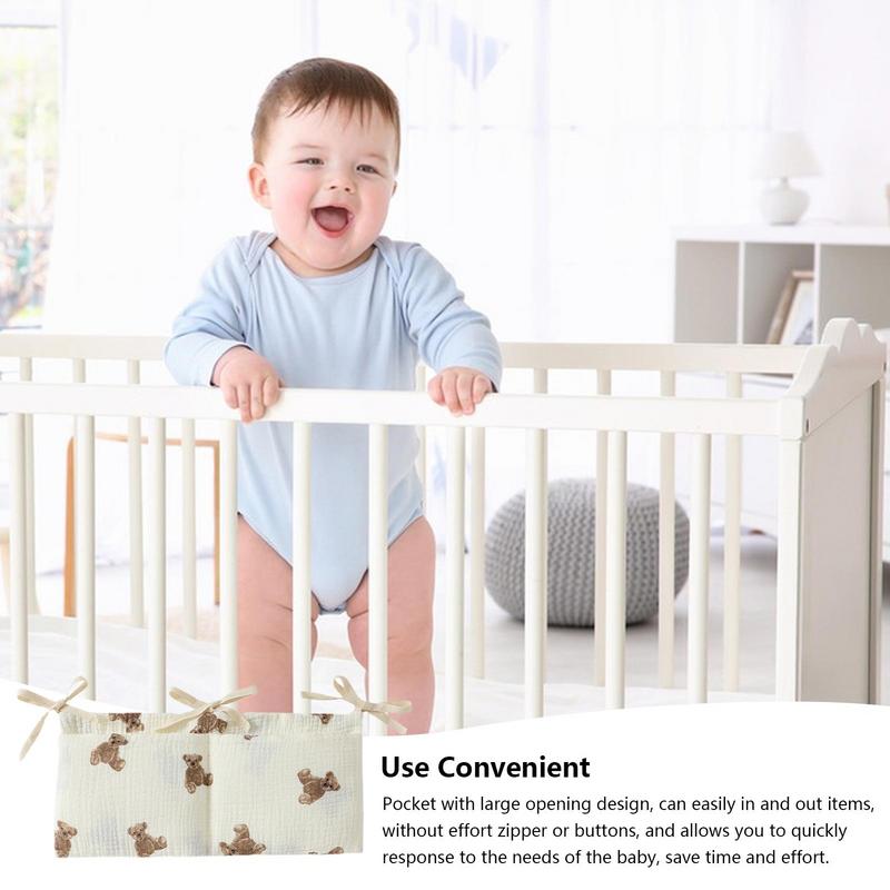 Baby Crib Organizer Cot Caddy  - Baby Nursery Storage ulasan dan harga