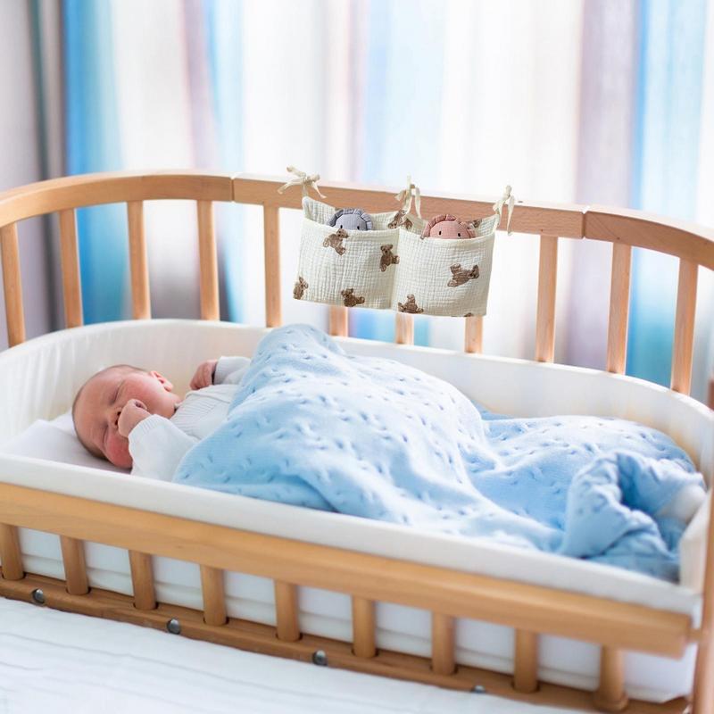 Baby Crib Organizer Cot Caddy  - Baby Nursery Storage ulasan dan harga