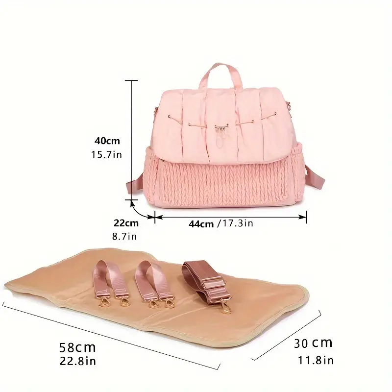 Large Capacity Diaper Stroller - Baby Nursery Backpack ulasan dan harga