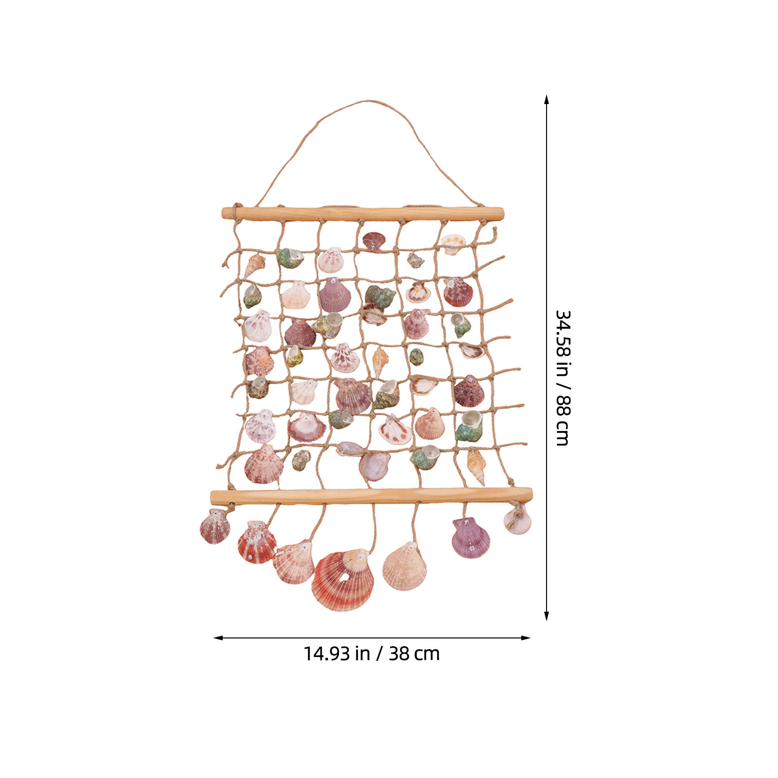 Medium Size Shell Hanging Orna - Baby Nursery Curtains ulasan dan harga
