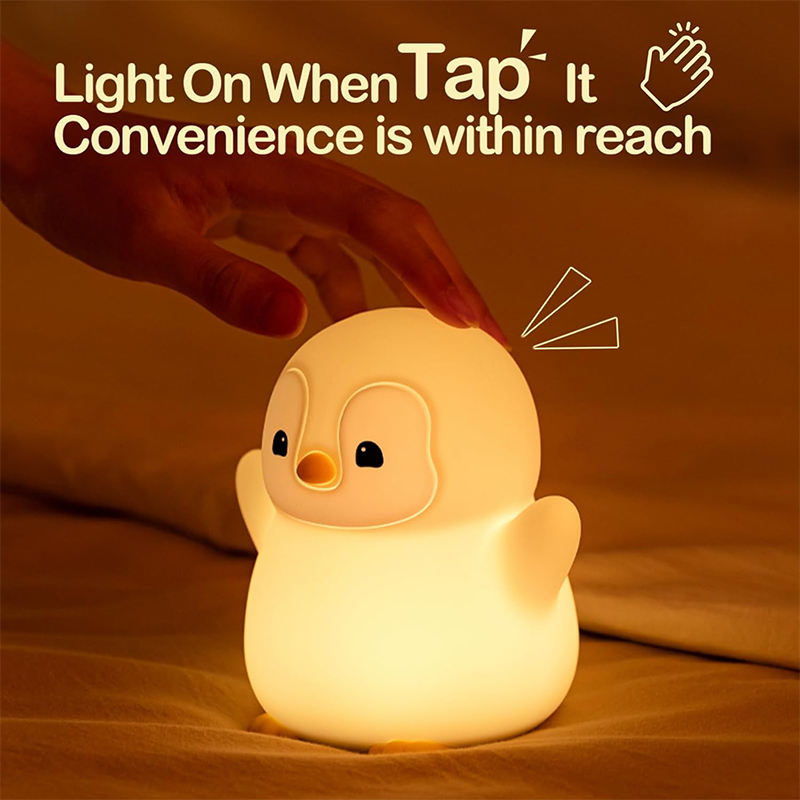 NEW Penguin Night Light Silico - Baby Nursery Table ulasan dan harga
