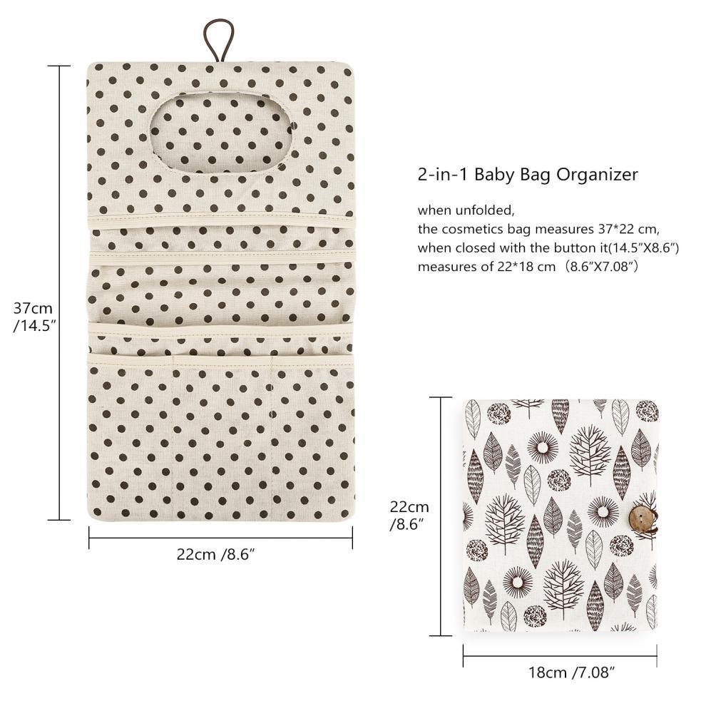 Waterproof Baby Diaper Storage - Baby Nursery Storage ulasan dan harga