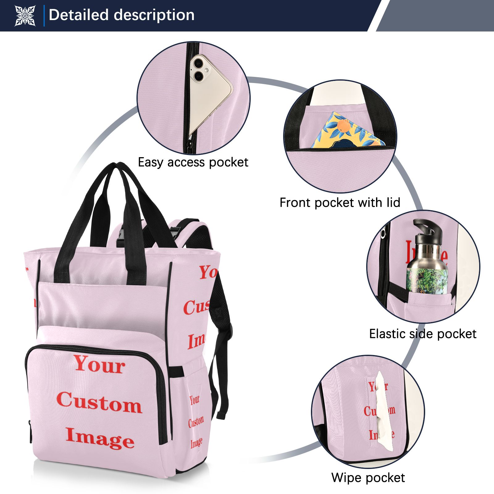 Fashion Mummy Maternity Nappy  - Baby Nursery Backpack ulasan dan harga