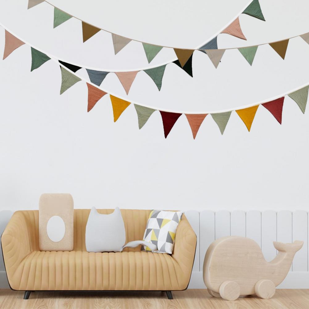 236cm Pennant Banner Bunting F - Baby Nursery Garland ulasan dan harga