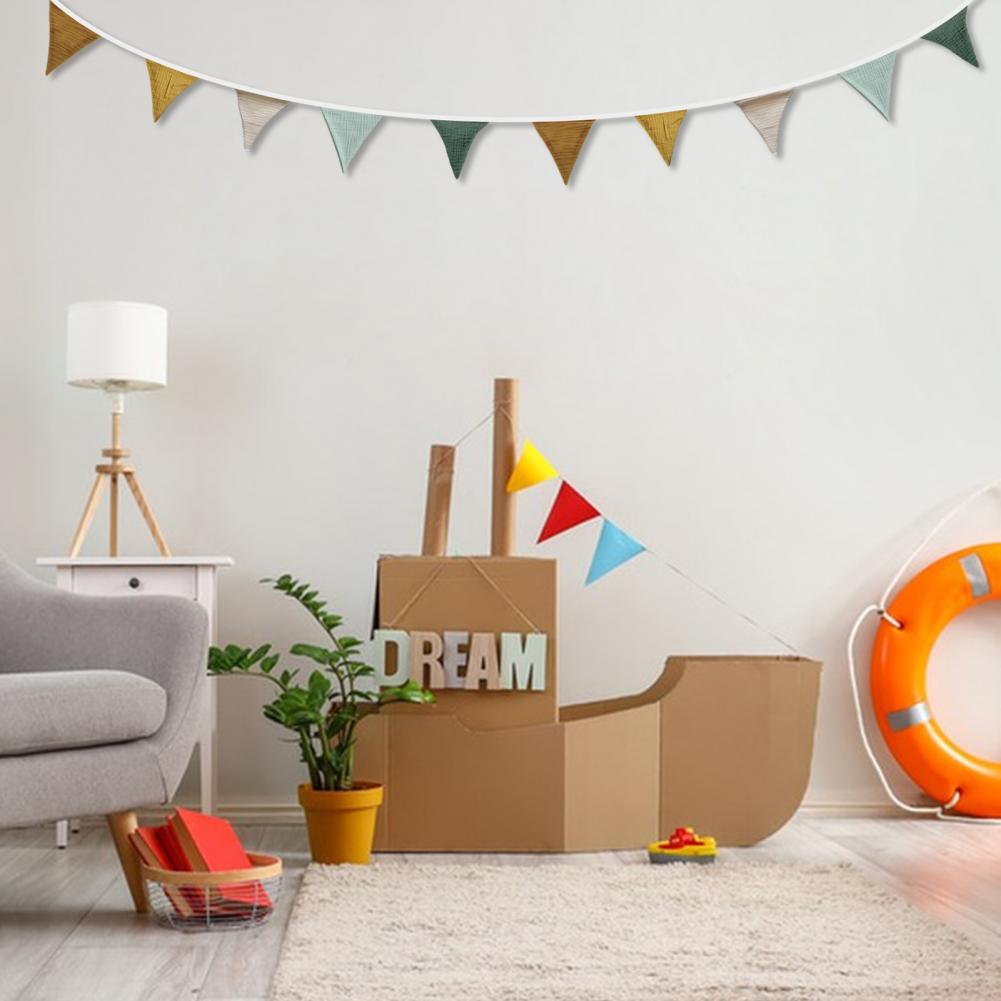 236cm Pennant Banner Bunting F - Baby Nursery Garland ulasan dan harga