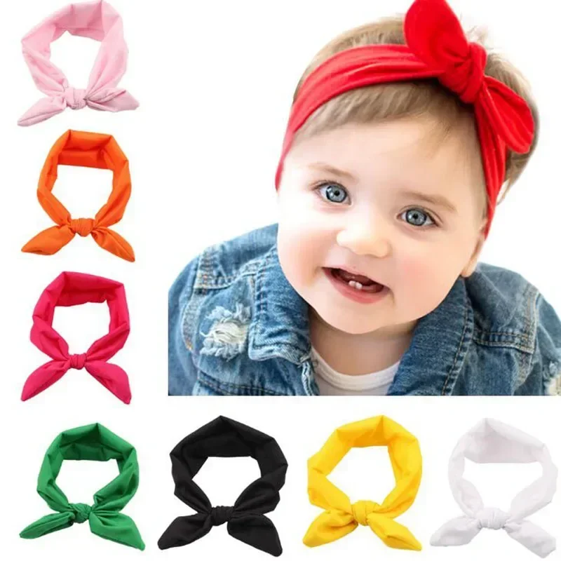10pcs/lot  Infant Headband Kno - Baby Wrap Stretchy ulasan dan harga