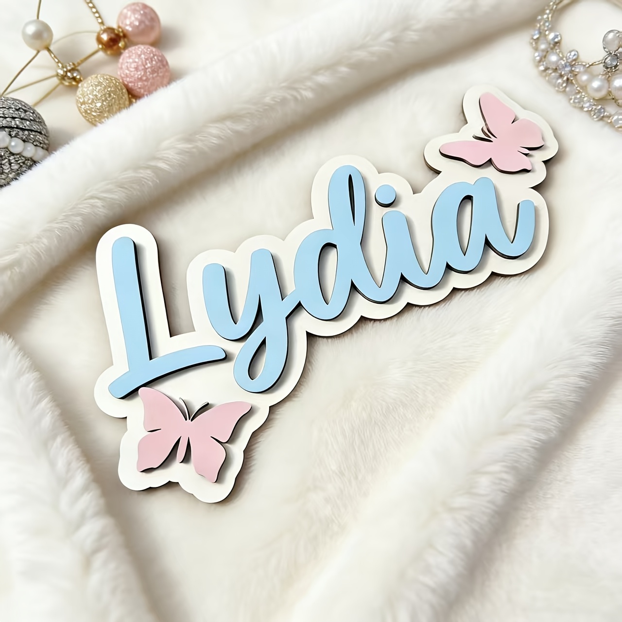 Personalized Blue & Pink Butte - Baby Nursery ulasan dan harga