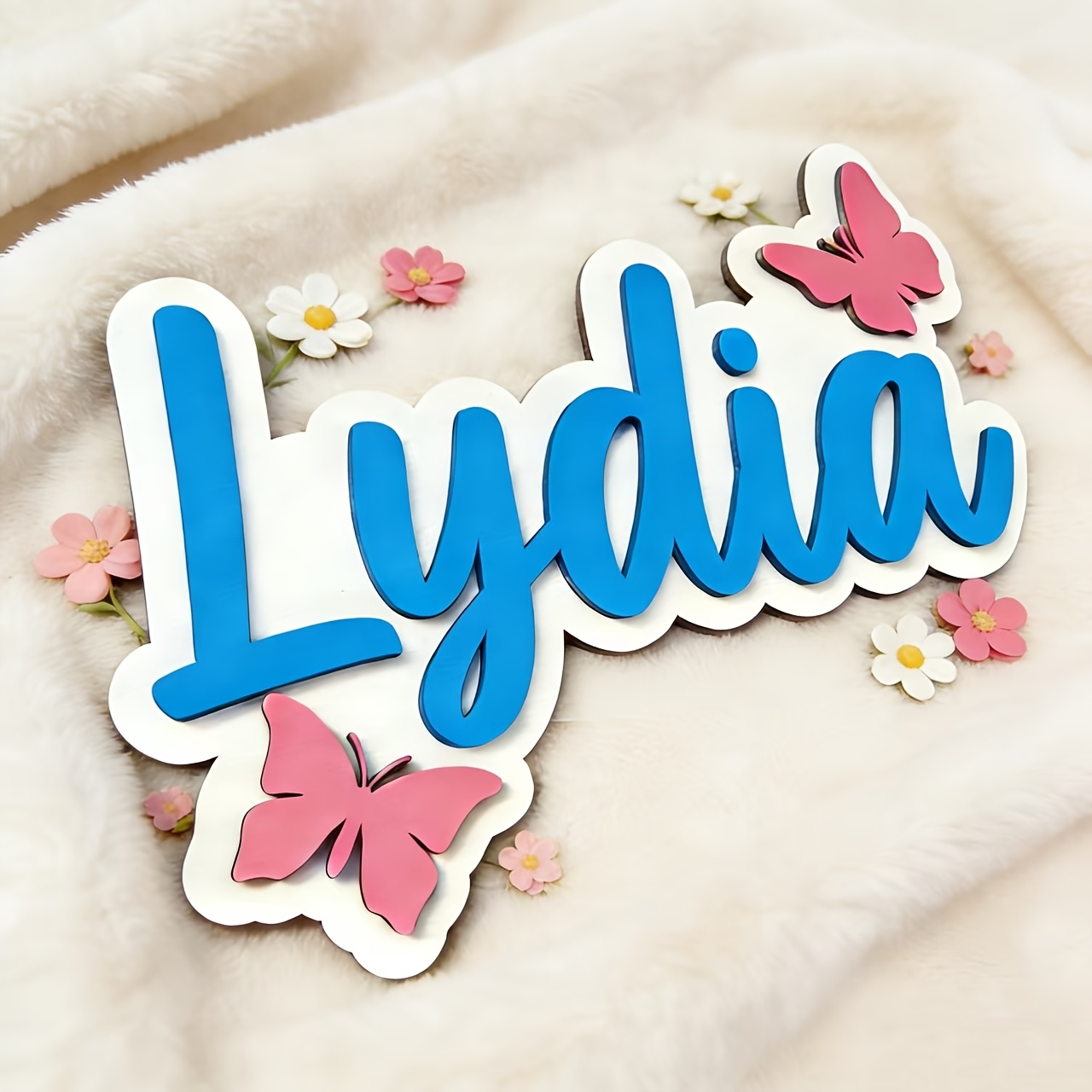 Personalized Blue & Pink Butte - Baby Nursery ulasan dan harga