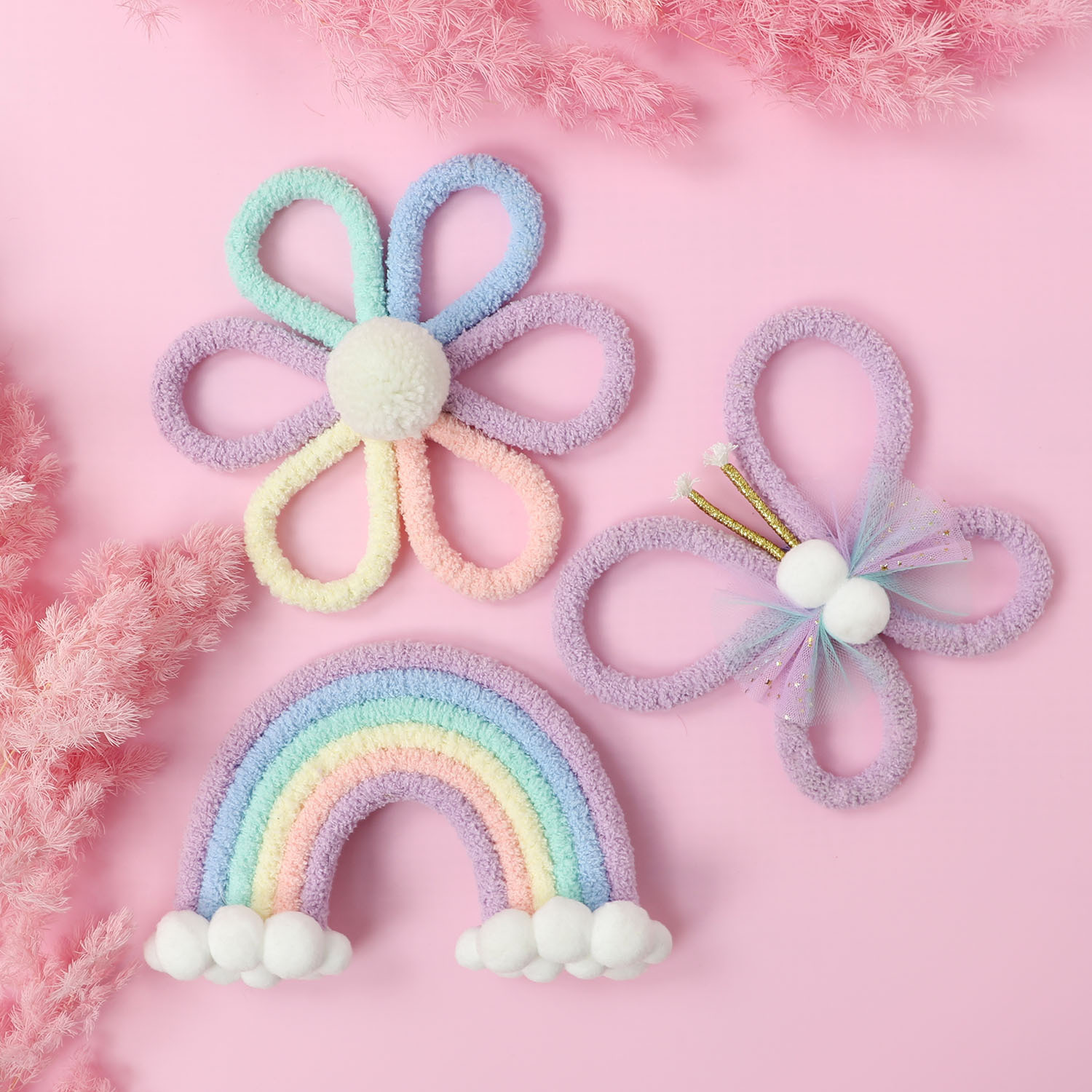 Nordic Rainbow Daisy Flower  B - Baby Nursery Hanging Decor ulasan dan harga