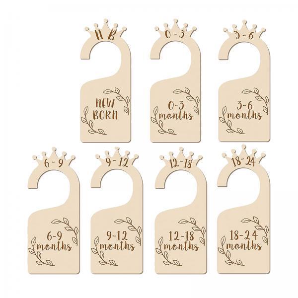 Baby Closet Dividers Wooden Wa - Baby Nursery Hangers ulasan dan harga