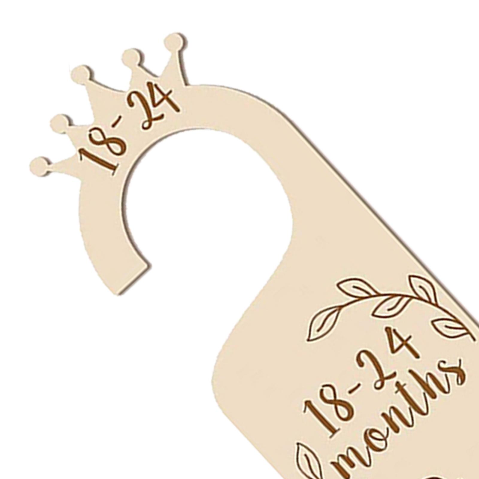 Baby Closet Dividers Wooden Wa - Baby Nursery Hangers ulasan dan harga