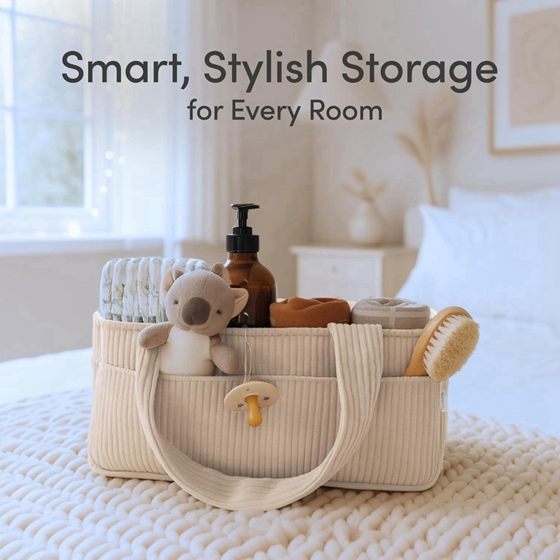 Baby Diaper Organizer for Chan - Baby Nursery Table ulasan dan harga
