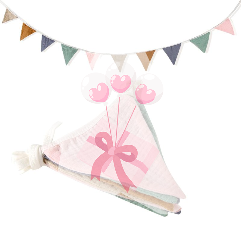 Pennant Banner Flags Eco-Frien - Baby Nursery Garland ulasan dan harga
