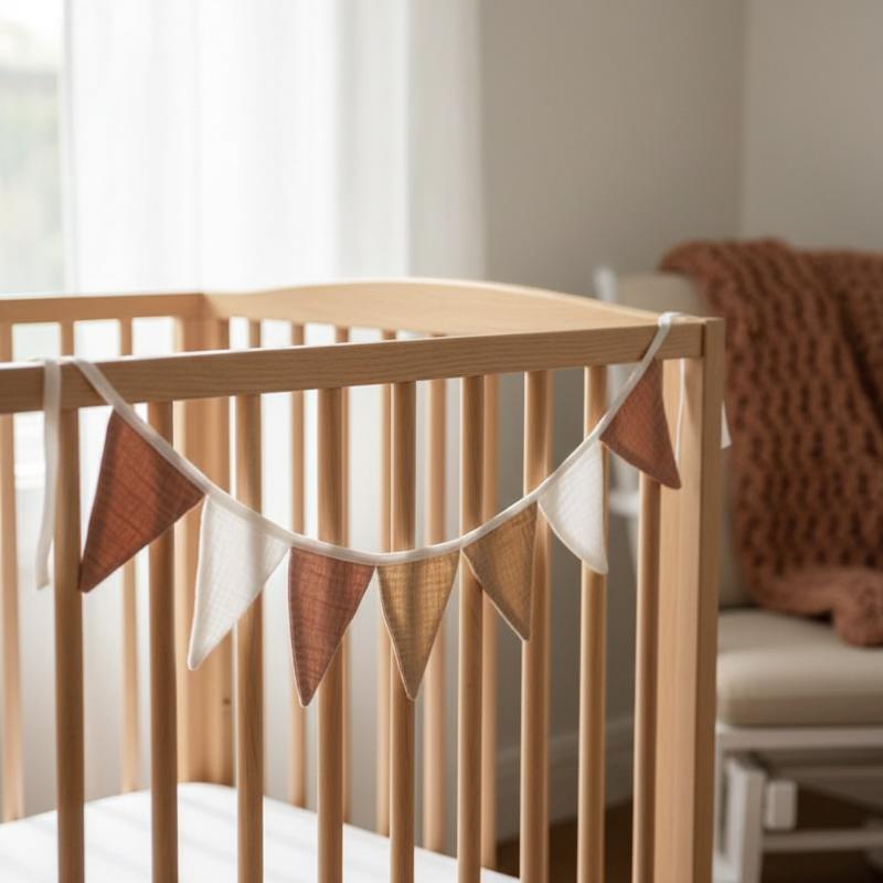 Pennant Banner Flags Eco-Frien - Baby Nursery Garland ulasan dan harga
