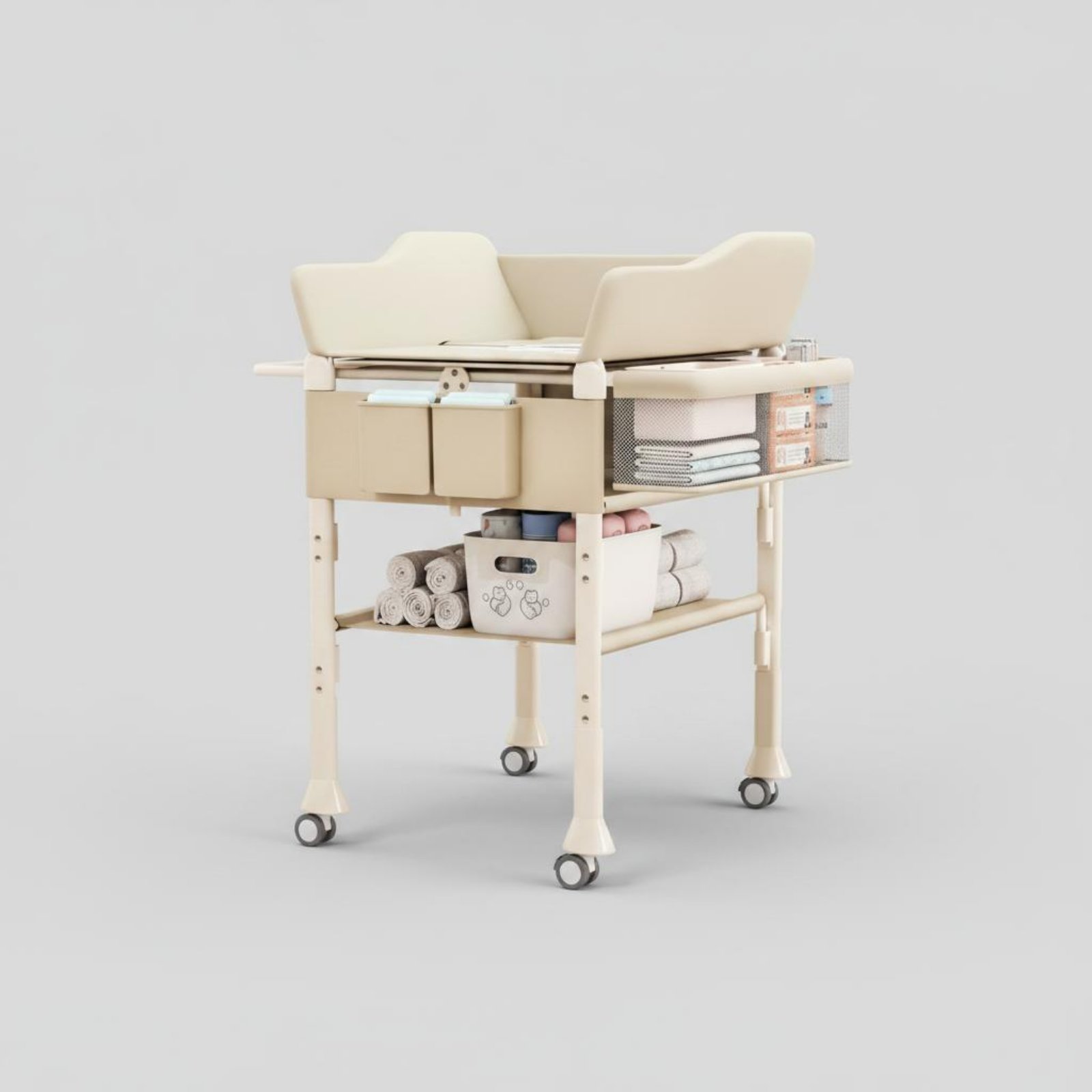 Baby Bath Changing Table Combo - Baby Nursery Table ulasan dan harga
