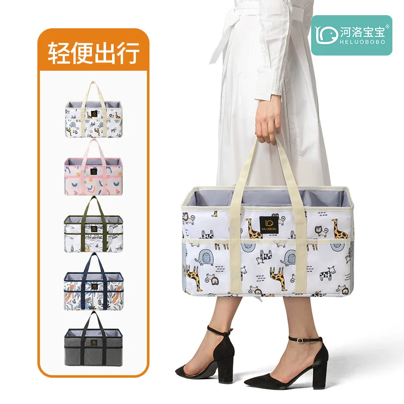 Baby Diaper Ball Bag Organizer - Baby Nursery Table ulasan dan harga