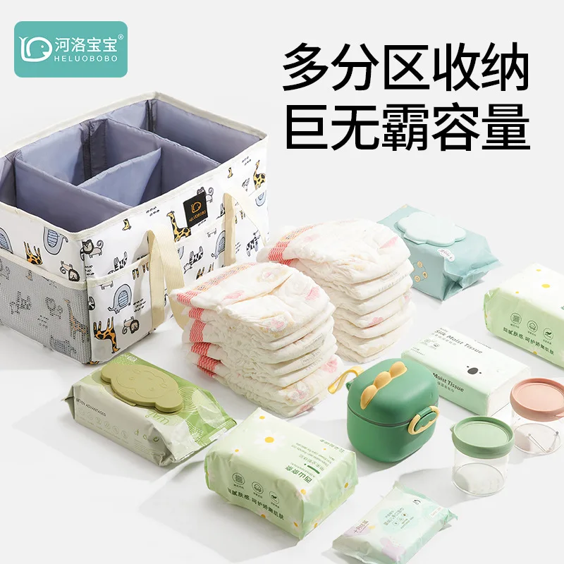 Baby Diaper Ball Bag Organizer - Baby Nursery Table ulasan dan harga