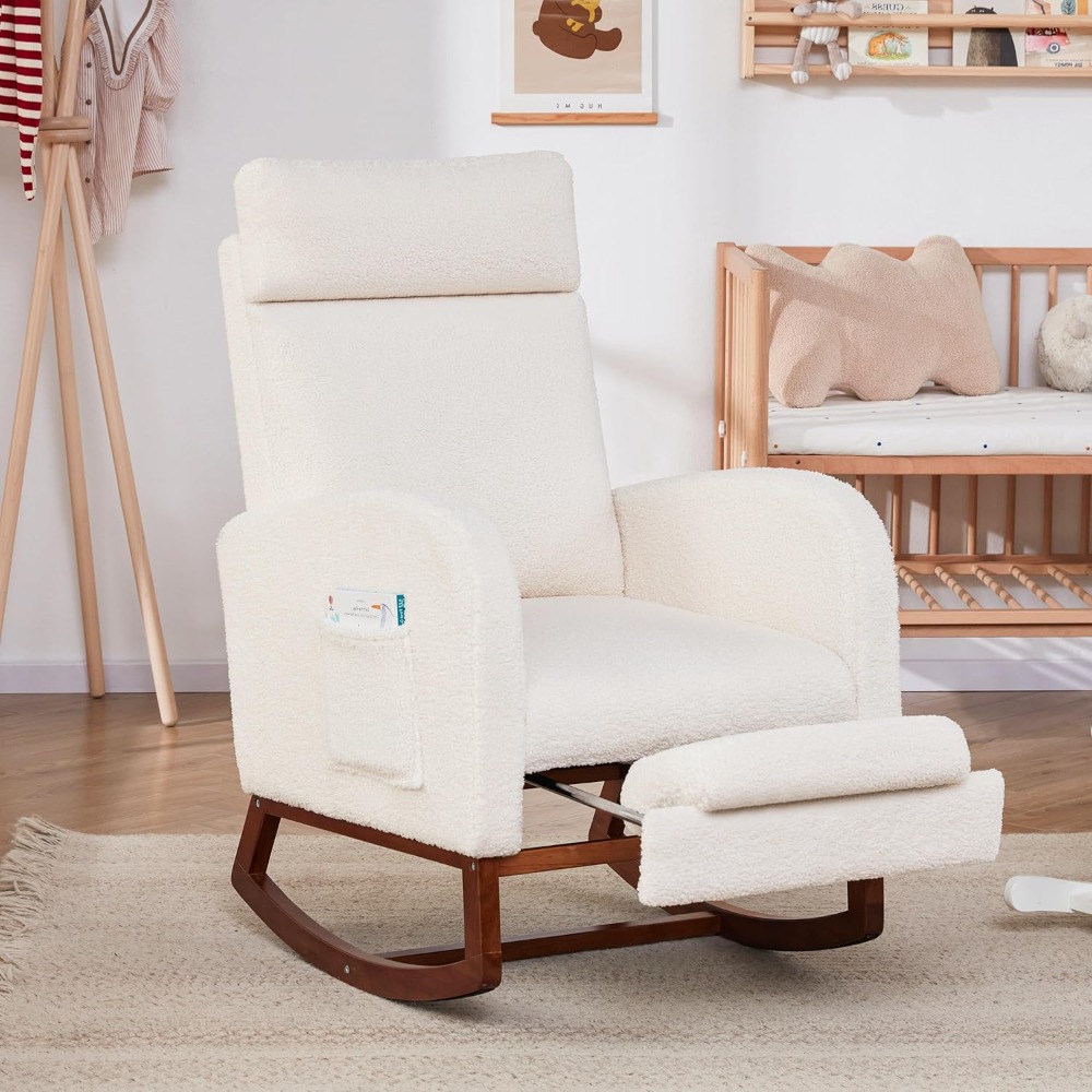 Rocking Chair Nursery Chair wi - Baby Nursery Rocking Chair ulasan dan harga