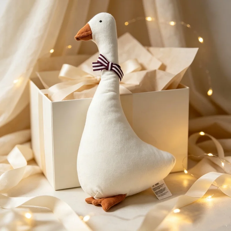 INS Style Fabric Goose Stuffed - Baby Nursery Layout ulasan dan harga