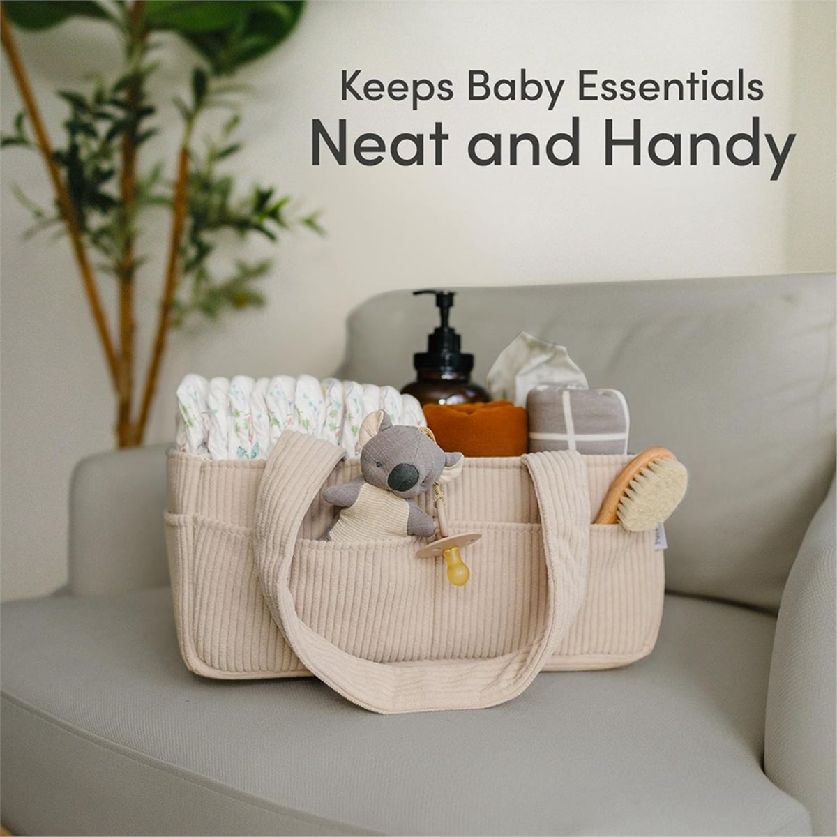 Nices Baby Diaper Caddy Organi - Baby Nursery Table ulasan dan harga