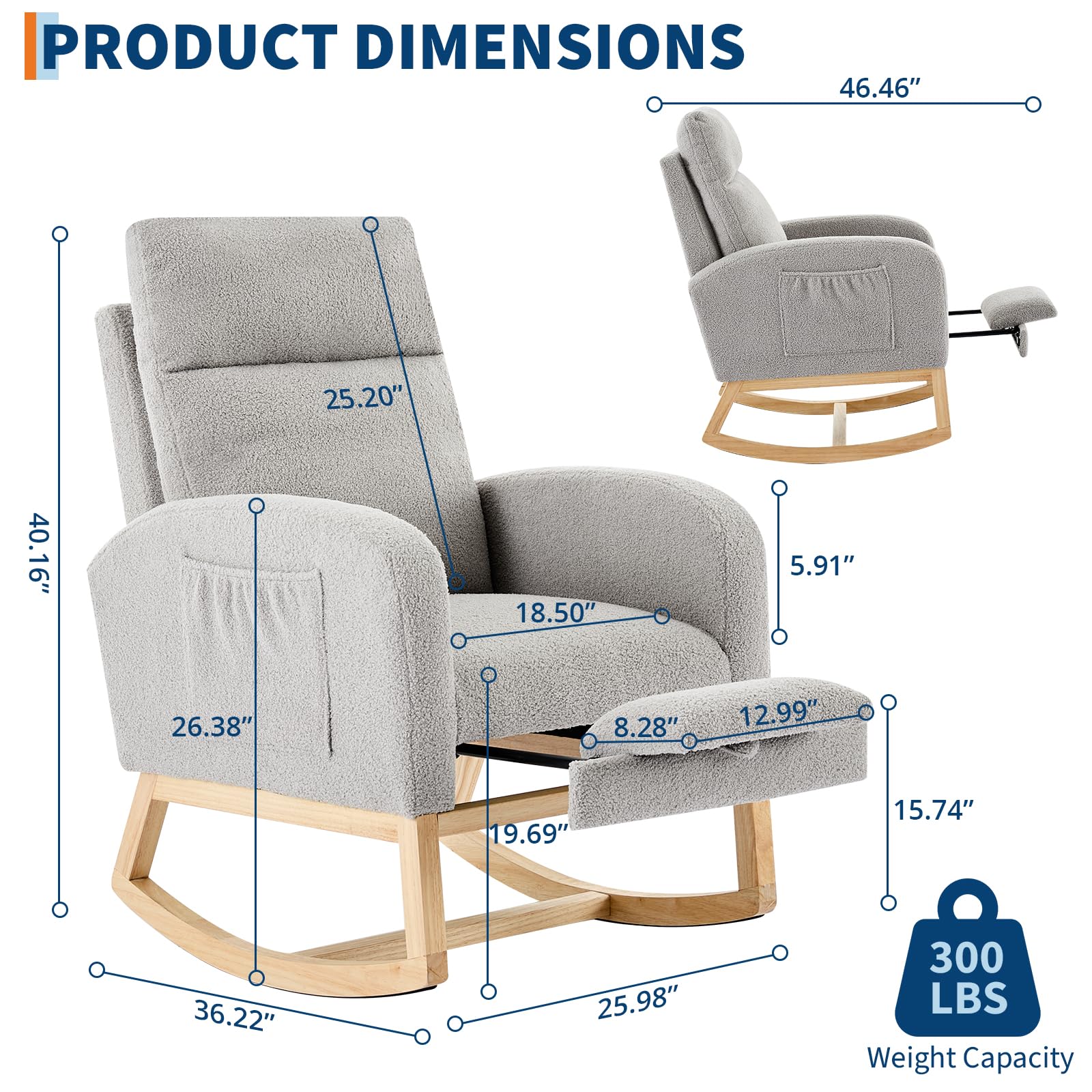 Modern Nursery Rocking Chair,  - Baby Nursery Rocking Chair ulasan dan harga
