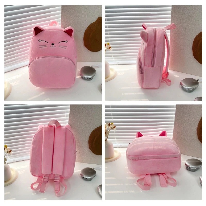 Customized Name Cartoon Cat Ba - Baby Nursery Backpack ulasan dan harga