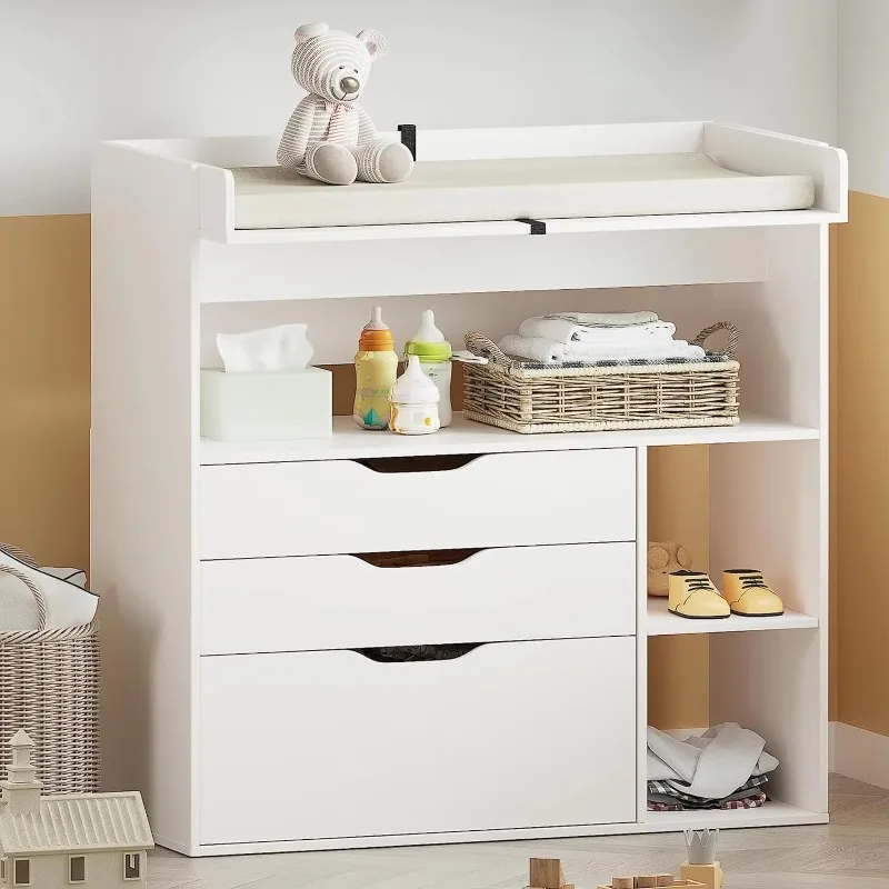 Contemporary minimalist MDF wh - Baby Nursery Table ulasan dan harga