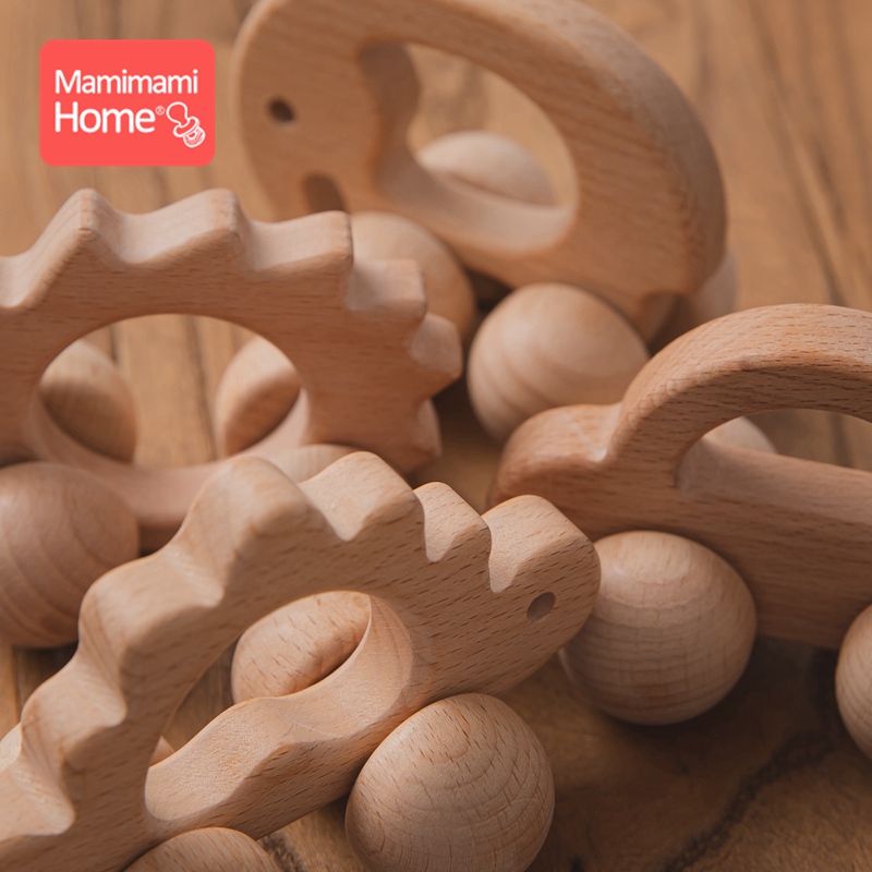 1pc Wooden Car Baby Toys BPA F - Baby Nursery Hospital ulasan dan harga