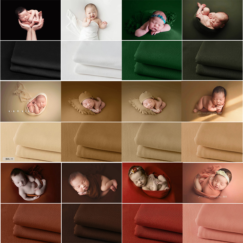 Soft Newborn Photography Backd - Baby Wrap Stretchy ulasan dan harga