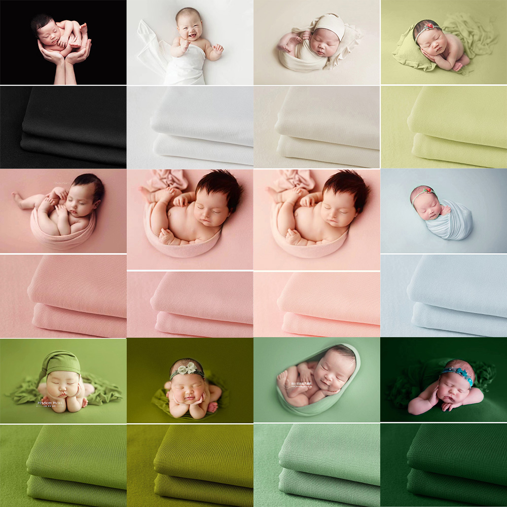 Soft Newborn Photography Backd - Baby Wrap Stretchy ulasan dan harga