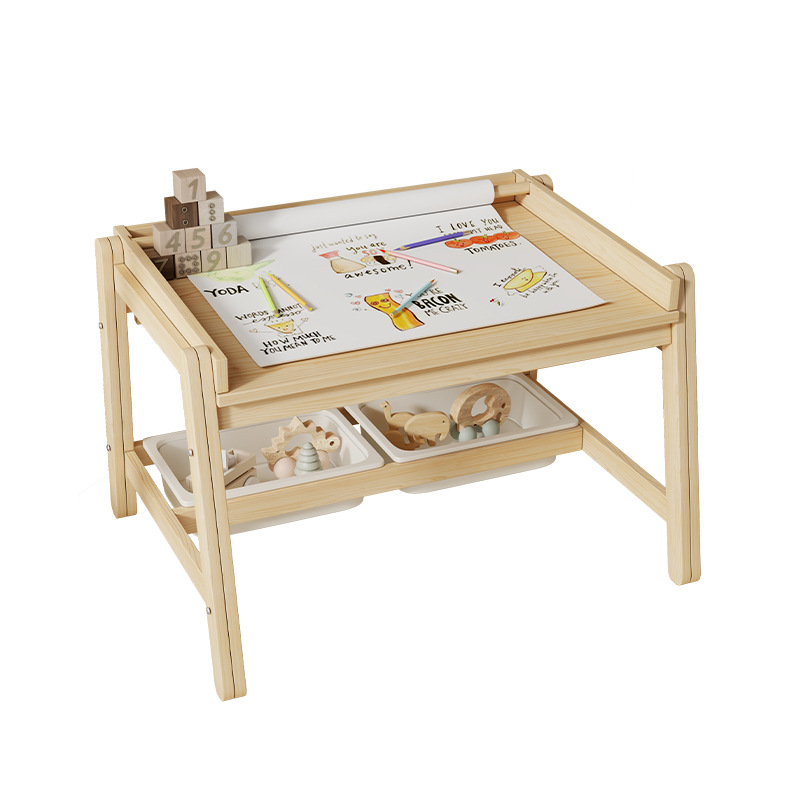 Solid wood tables and chairs,  - Baby Nursery Table ulasan dan harga