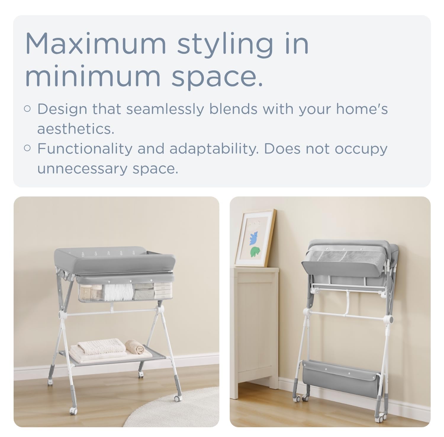 KUB Portable Baby Changing Tab - Baby Nursery Table ulasan dan harga