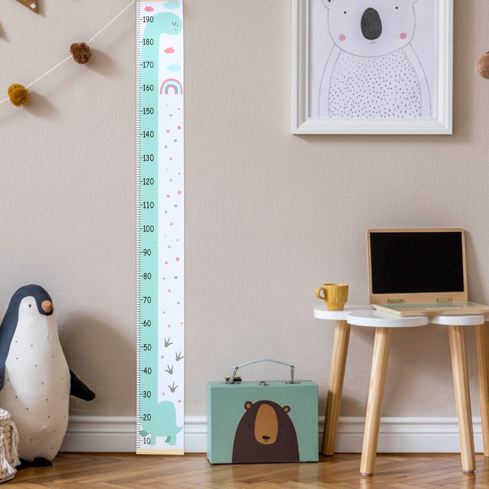 Child Growth Chart Wall Hangin - Baby Nursery Hanging Decor ulasan dan harga