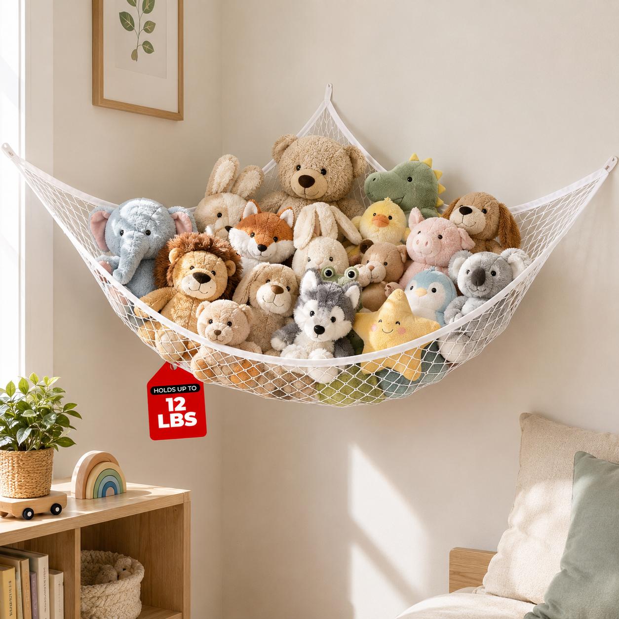 Mesh Toy Storage Hammock Hangi - Baby Nursery ulasan dan harga
