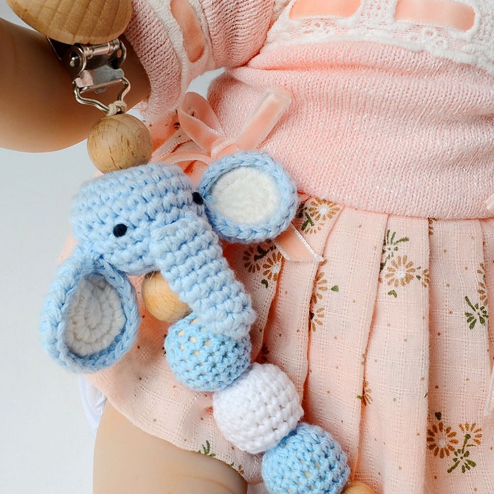 Baby Wooden Pacifier Clip Wood - Baby Nursery Hospital ulasan dan harga