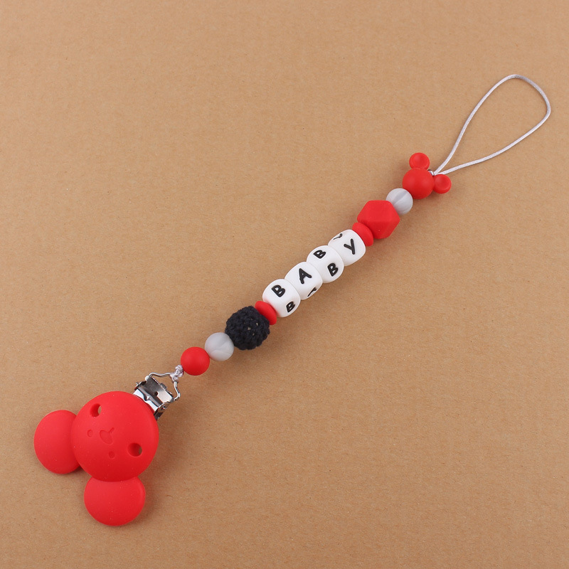 Baby Pacifier Clips Holder Sil - Baby Nursery Hospital ulasan dan harga