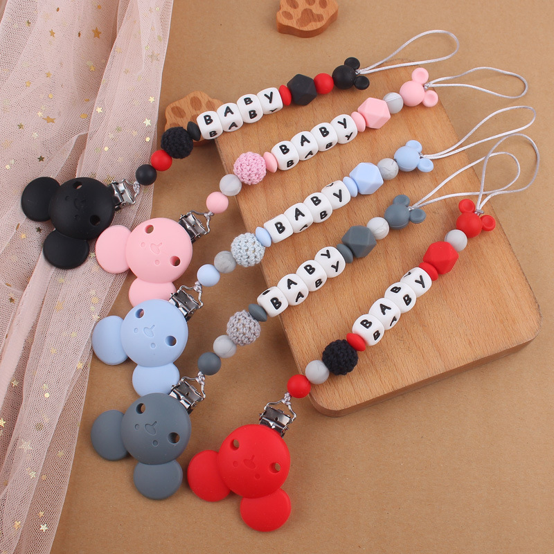 Baby Pacifier Clips Holder Sil - Baby Nursery Hospital ulasan dan harga