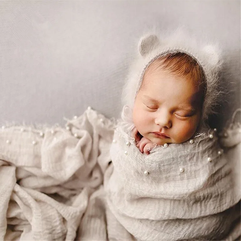 90x170cm Photo Shoot Prop Soft - Baby Wrap Stretchy ulasan dan harga