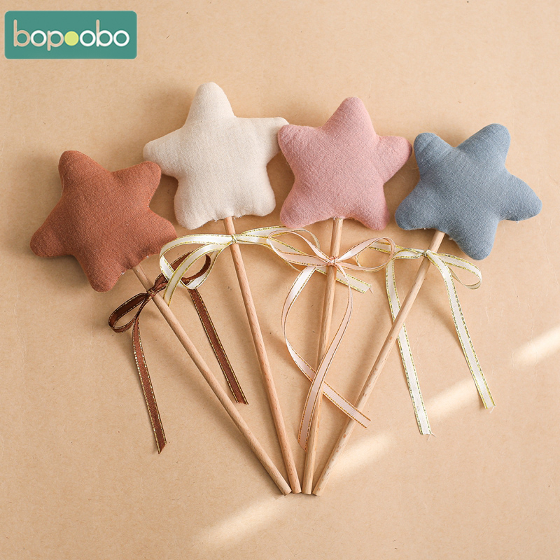 1PC Baby Rattle Toy Beech Wood - Baby Nursery Hospital ulasan dan harga