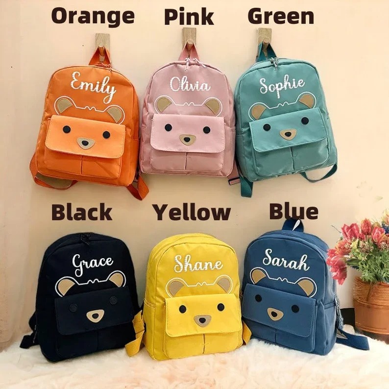 Embroidered Toddler Backpack C - Baby Nursery Backpack ulasan dan harga