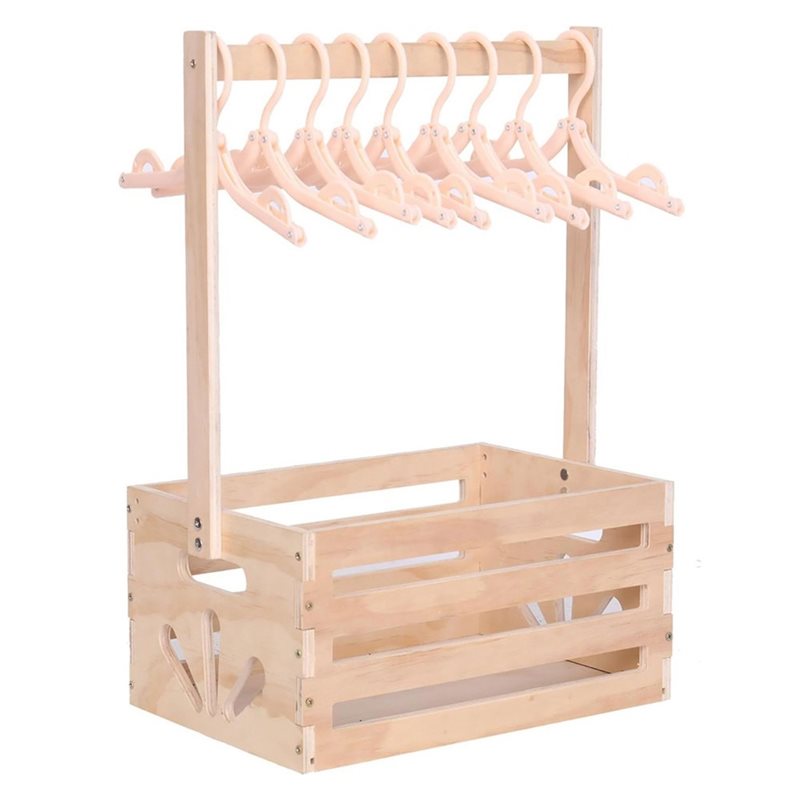 Wooden Baby Shower Gift Basket - Baby Nursery Storage ulasan dan harga