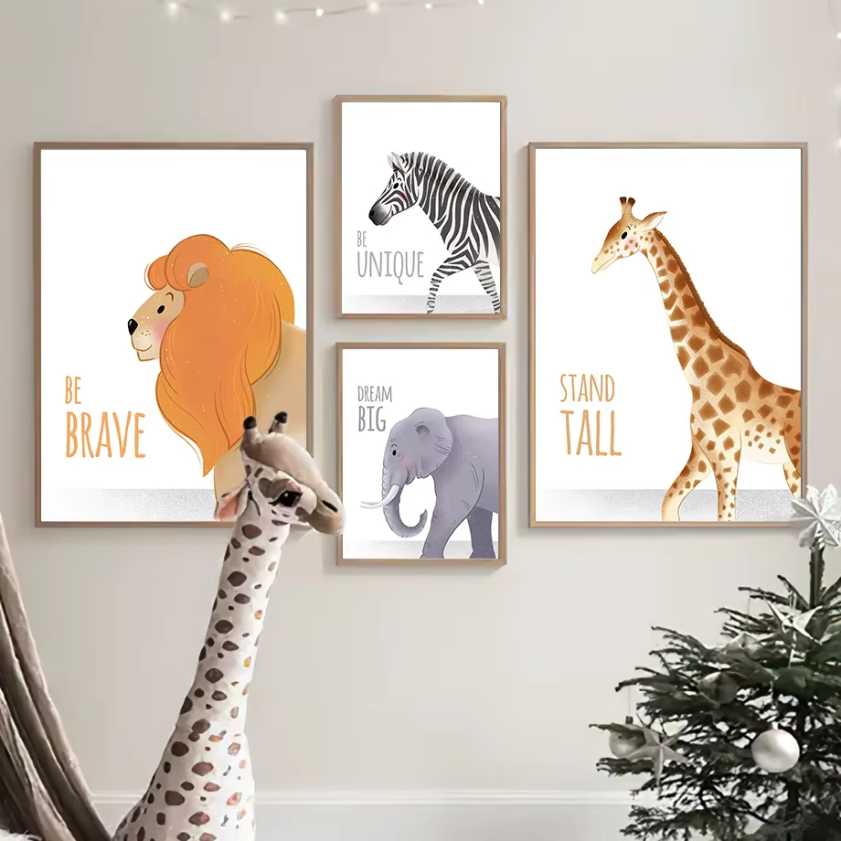 Inspirational quotes Nursery W - Baby Nursery Giraffe ulasan dan harga