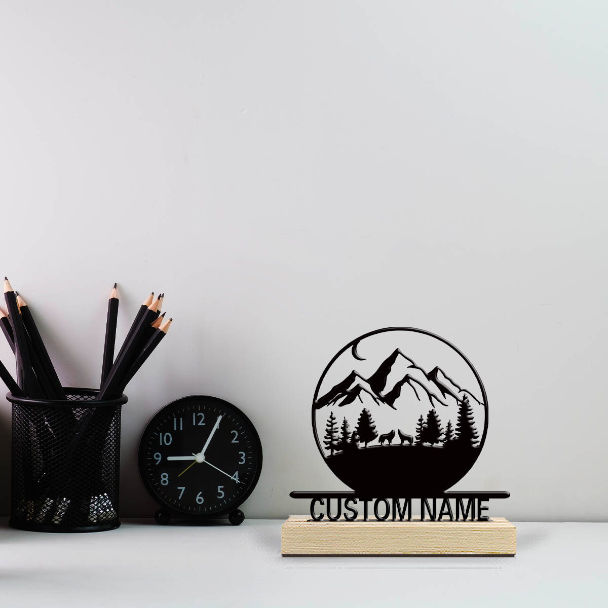 1pc Fun Personalized Custom mo - Baby Nursery Mountain Theme ulasan dan harga