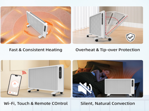 Quiet Radiant Graphene Electri - Baby Nursery ulasan dan harga